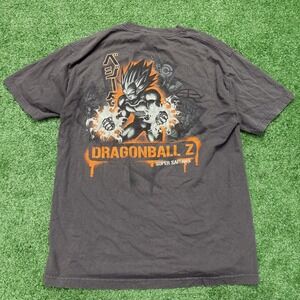 Dragon Ball Z Shirt Mens‎ Large Vegeta Super Saiyan Anime Graphic Tee Cartoon